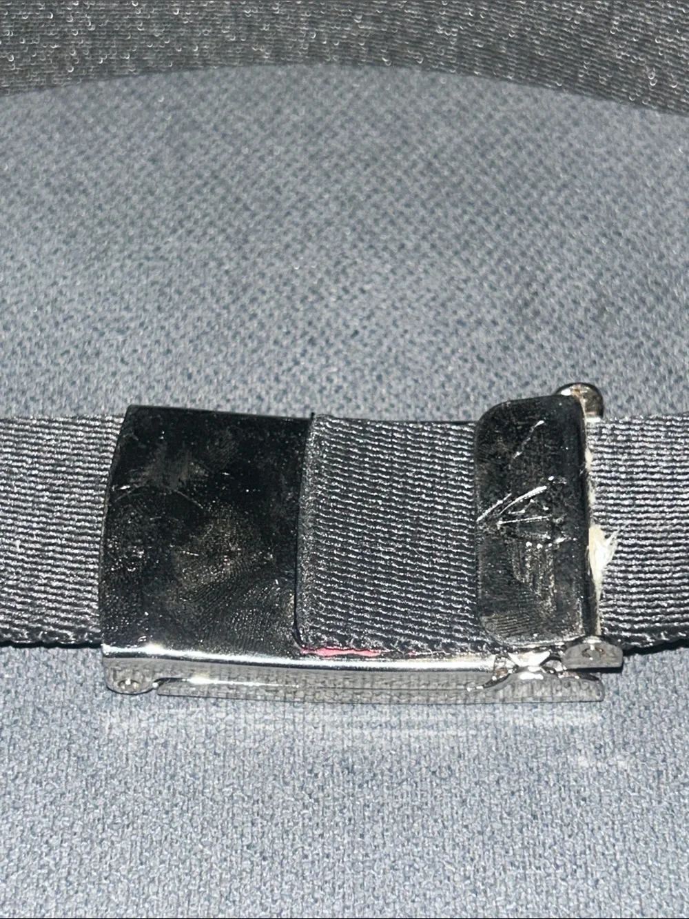 Pink Wonder Emblem Stretch Belt with Decorative Buckle